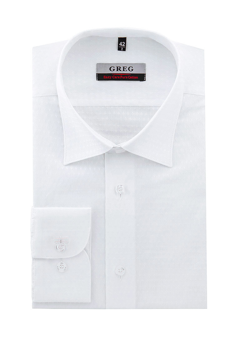Сорочка мужская длинный рукав GREG 113/391/8285_GB