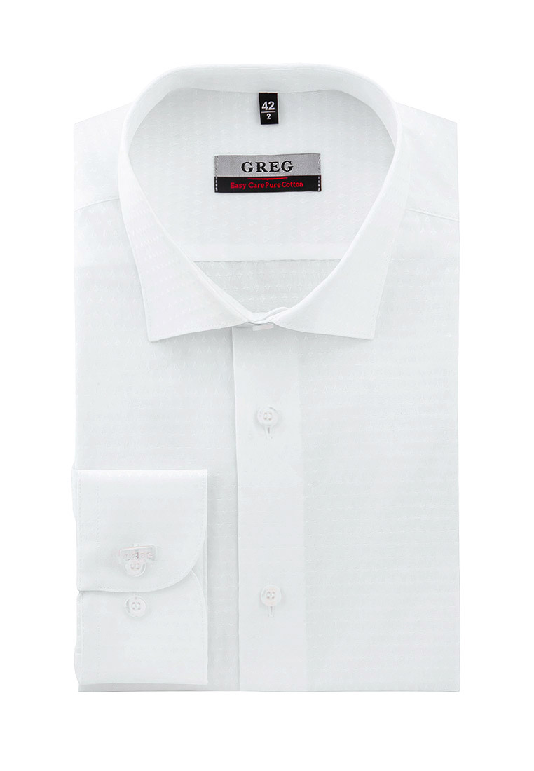 Сорочка мужская длинный рукав GREG 113/191/8285/Z_GB