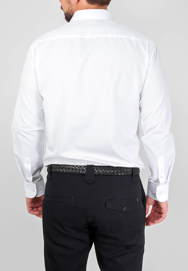 Сорочка мужская длинный рукав GREG 100/131/WHITE/Z