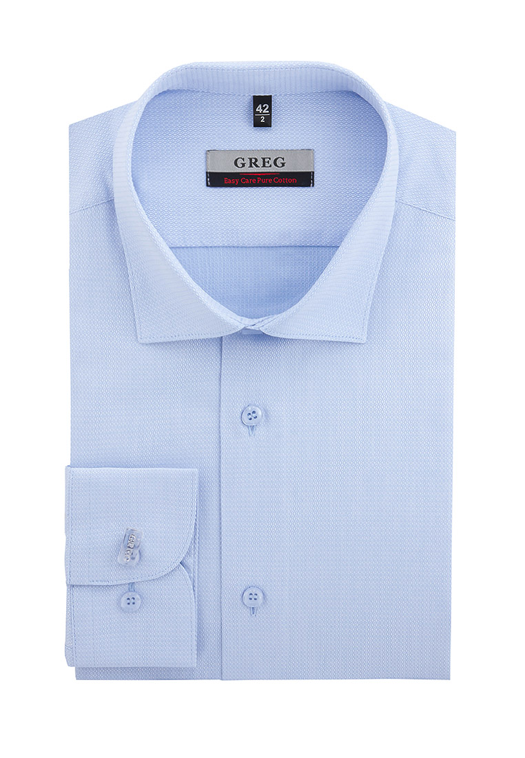 Сорочка мужская длинный рукав GREG 223/191/8249/Z_GB