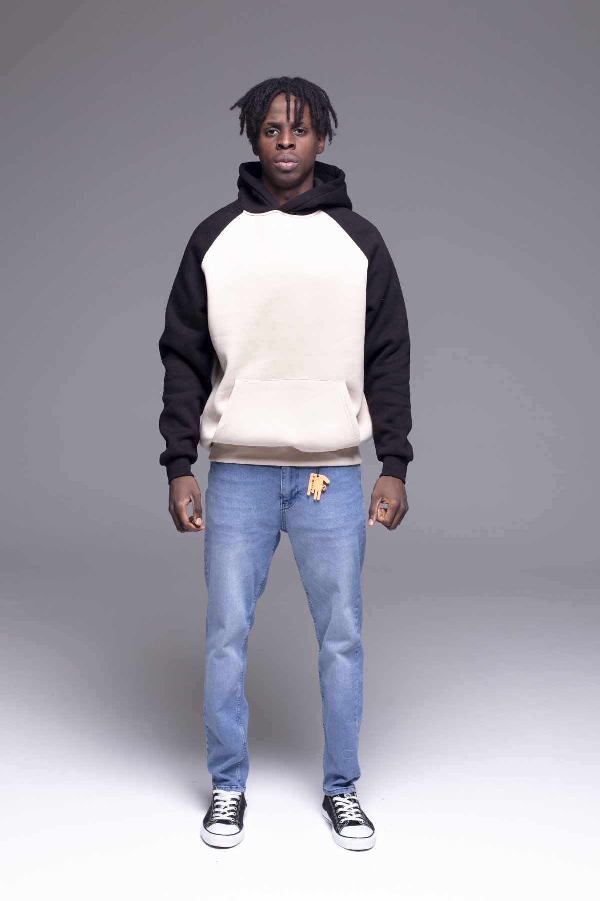 Черное худи