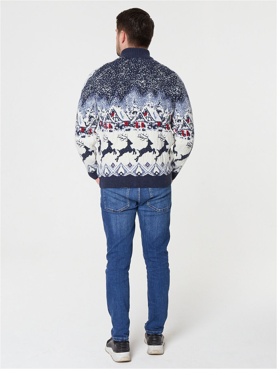 Свитер с лесным пейзажем Pulltonic