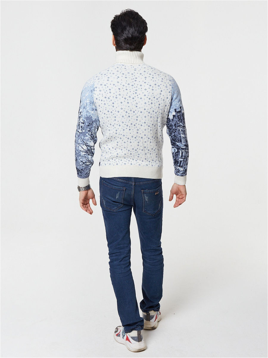 Свитер с московским пейзажем Pulltonic