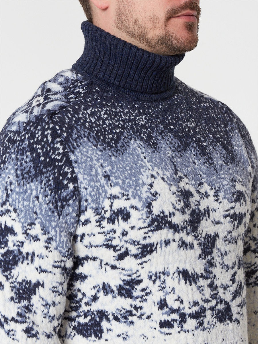 Свитер с елками Pulltonic