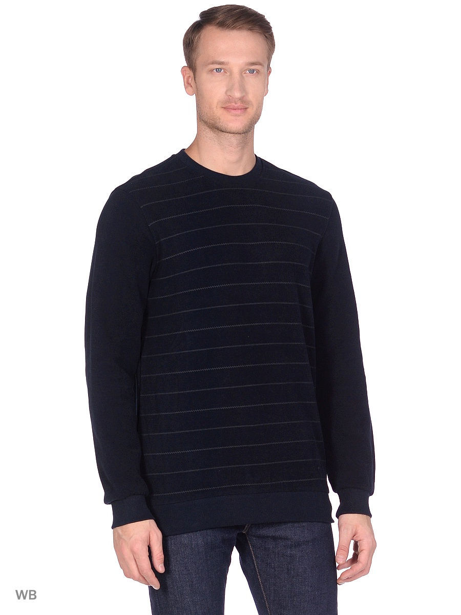 Свитшот TONY MONTANA синий в полоску 9587108