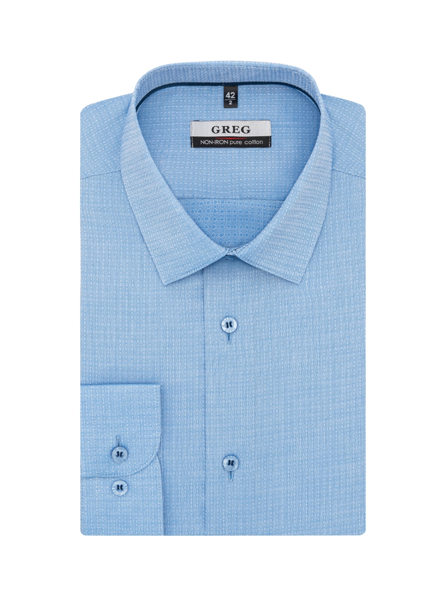 Сорочка мужская длинный рукав GREG 215/231/3352/Z/1p_GB