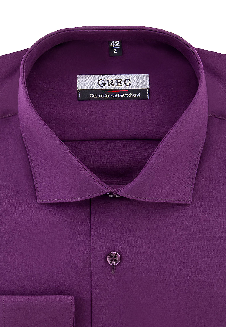 Сорочка мужская длинный рукав GREG 740/119/LID