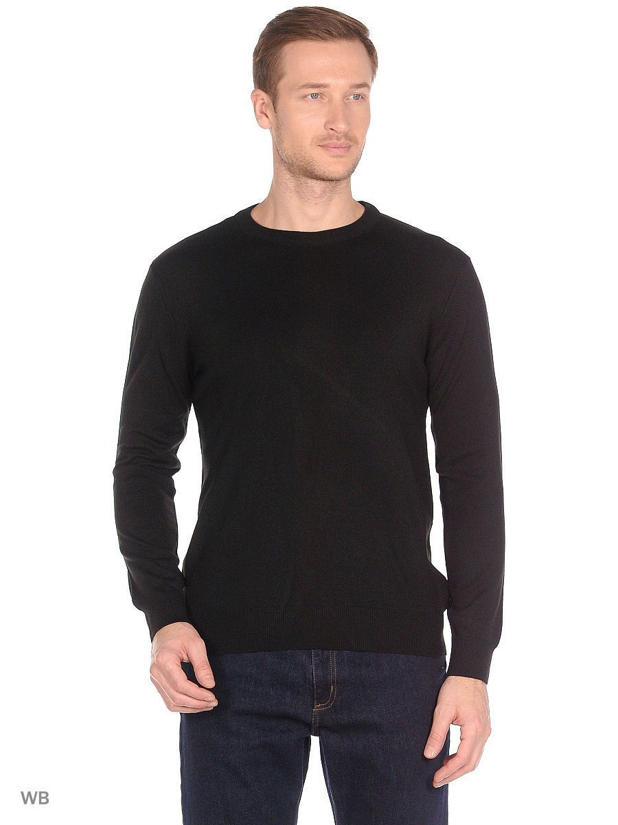 Джемпер мужской однотонный