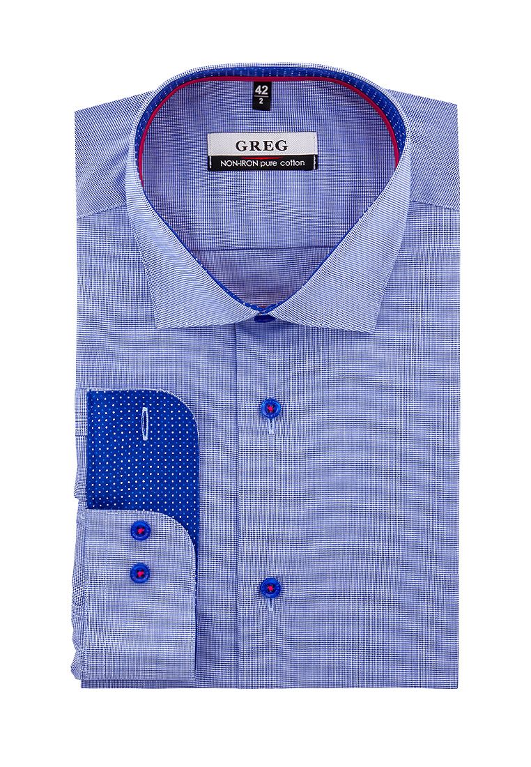 Сорочка мужская длинный рукав GREG 213/131/5577/Z/1p