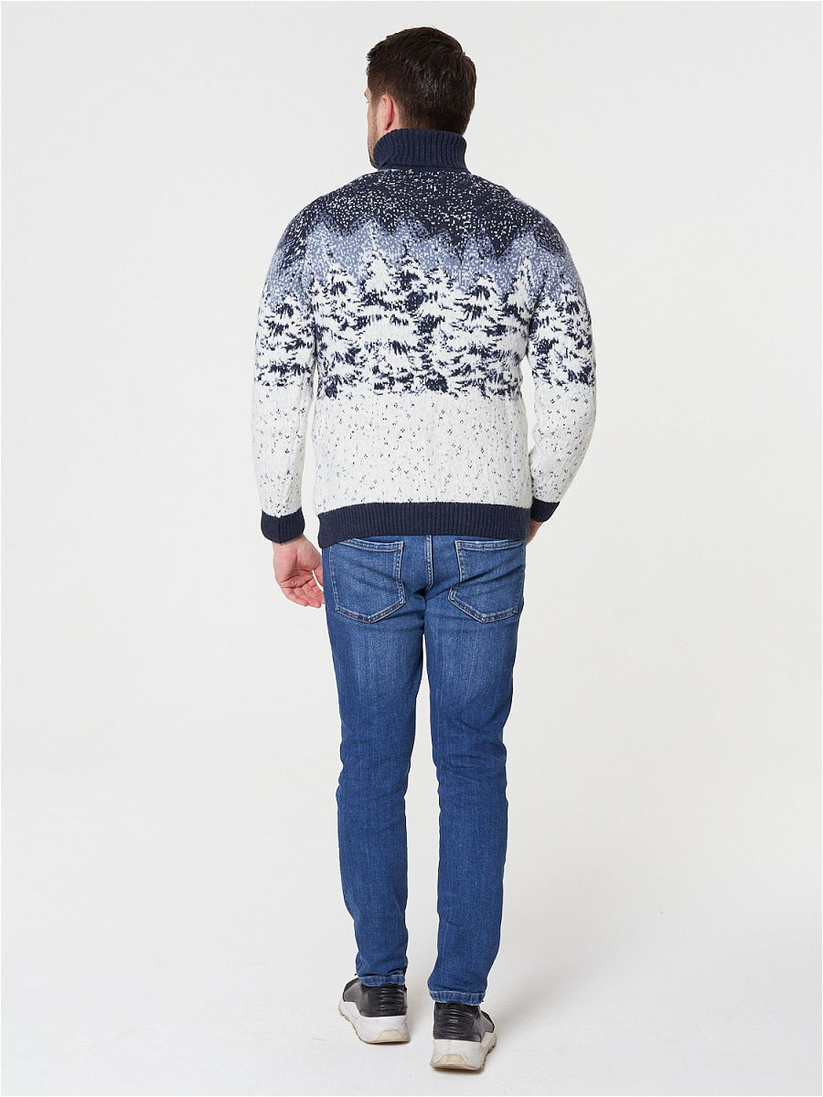 Свитер с елками Pulltonic