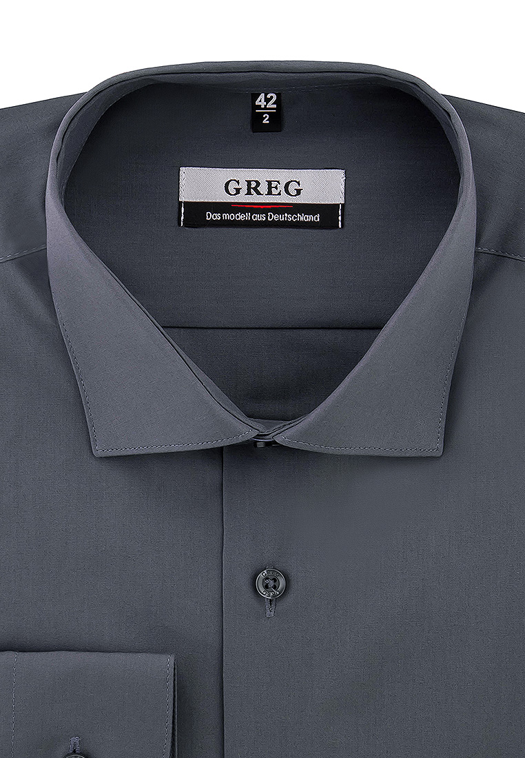 Сорочка мужская длинный рукав GREG 330/119/DGR_GB