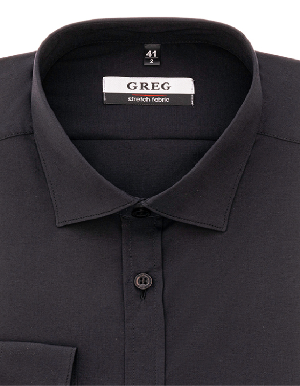 Сорочка мужская длинный рукав GREG 340/138/907/ZV/P STRETCH_GB