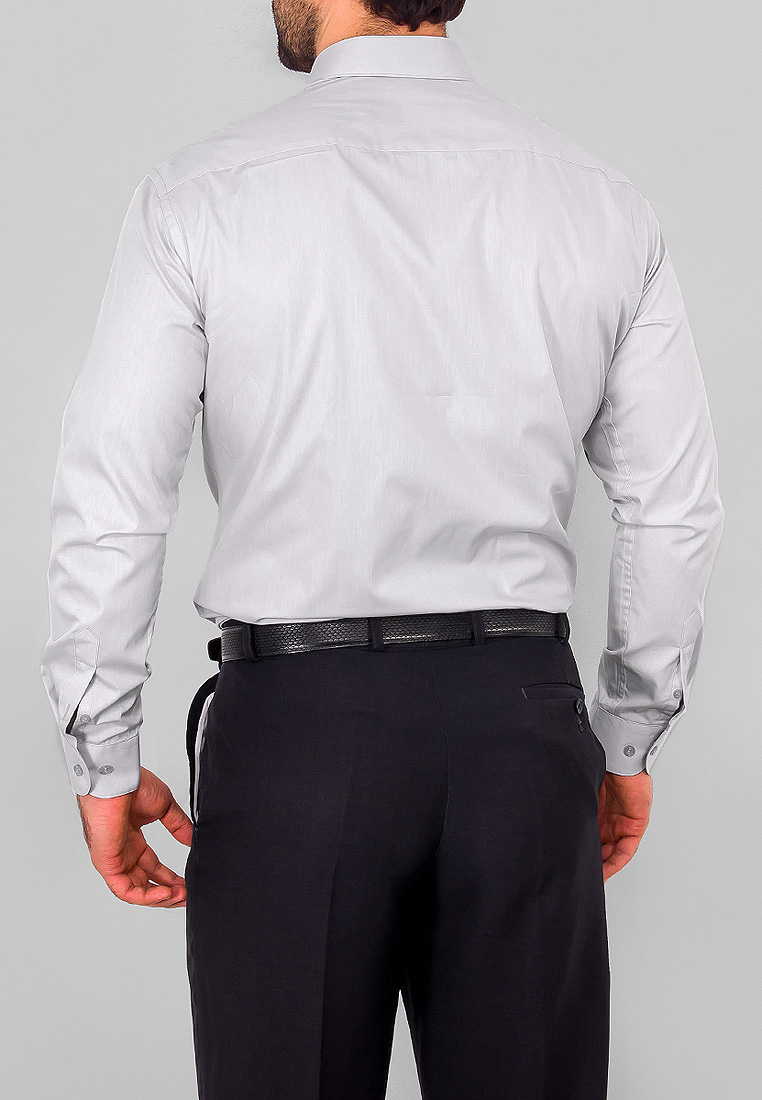 Сорочка мужская длинный рукав GREG 320/139/GR/Z