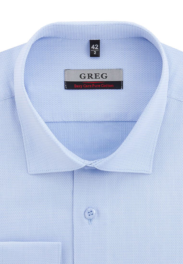 Сорочка мужская длинный рукав GREG 223/191/8249/Z_GB