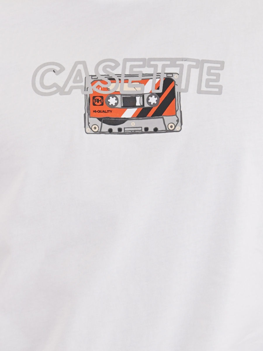 Белая футболка Casette