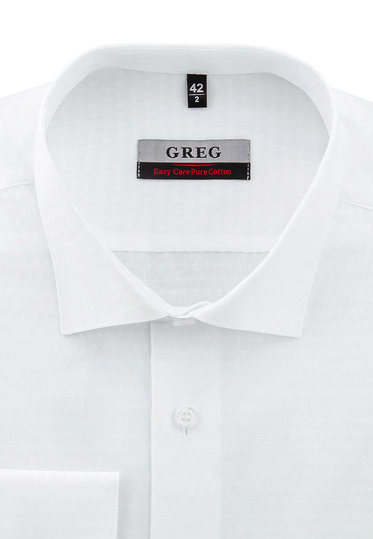 Сорочка мужская длинный рукав GREG 113/191/8285/Z_GB