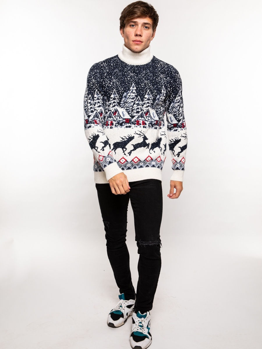 Свитер Пултоник мужской купить в Москве с доставкой