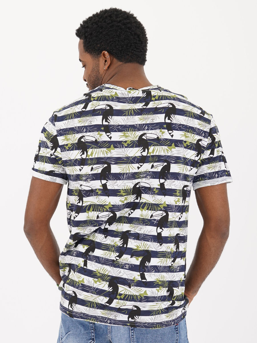 Qwentiny  Футболка в полоску