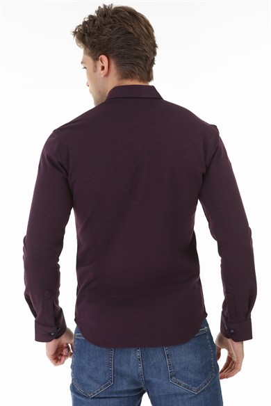 Мужская рубашка большого размера Узорчатый