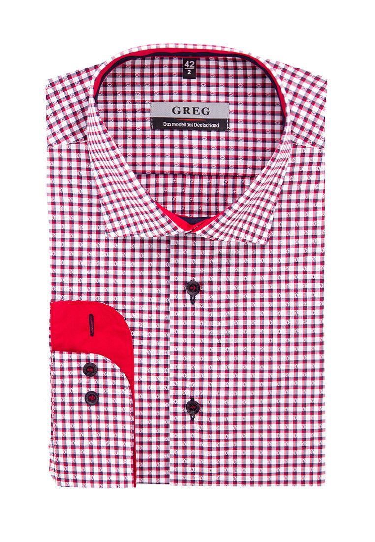 Сорочка мужская длинный рукав GREG 165/139/463/Z/1