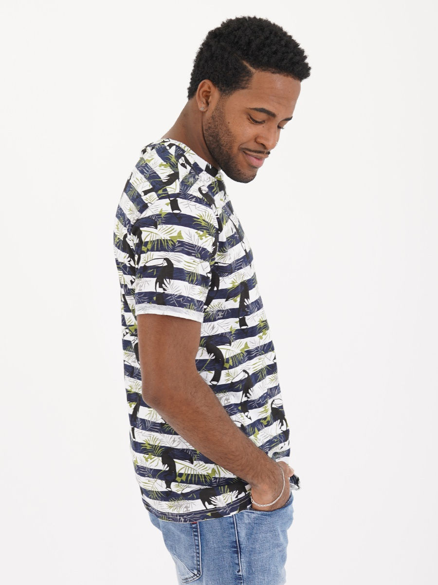 Qwentiny  Футболка в полоску