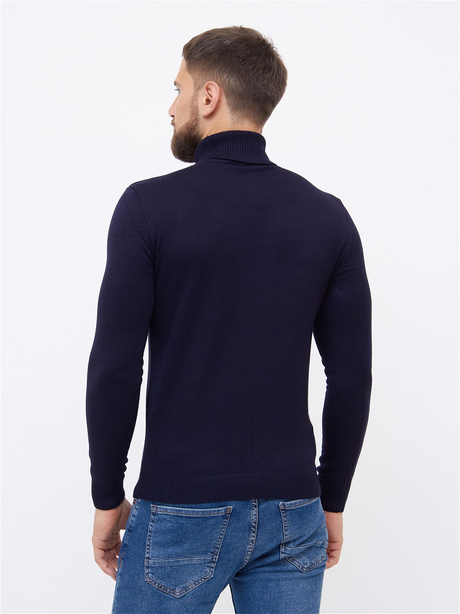 Водолазка мужская Тёмно-синяя