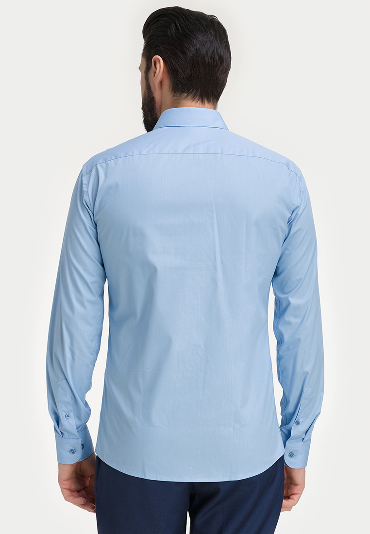 Сорочка мужская длинный рукав GREG 220/139/BL/Z