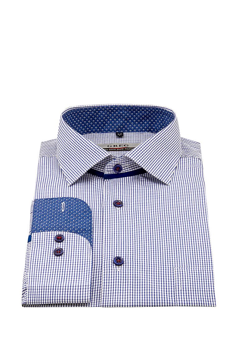 Сорочка мужская длинный рукав GREG 124/131/3078/Z/1p_GB