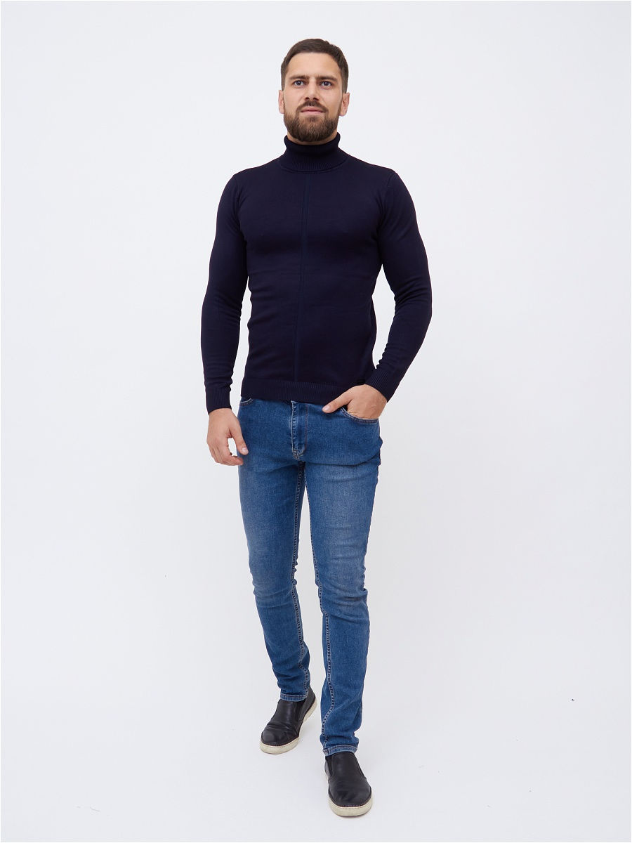 Водолазка мужская Тёмно-синяя