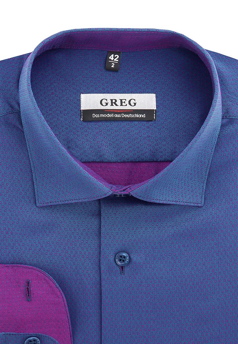 Сорочка мужская длинный рукав GREG 763/199/1079/Z/1