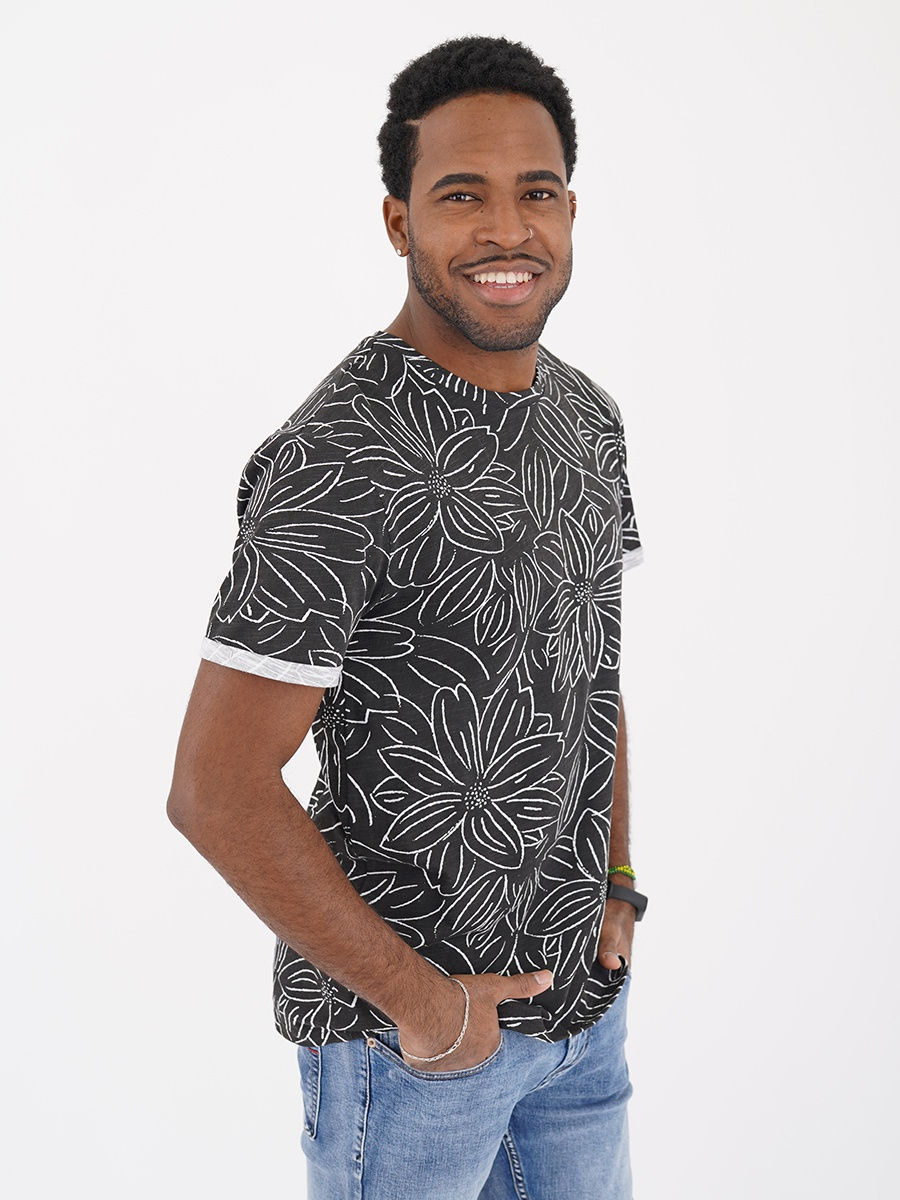 Qwentiny мужская футболки