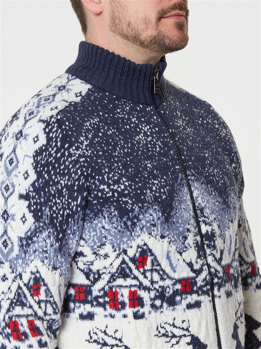 Свитер с лесным пейзажем Pulltonic