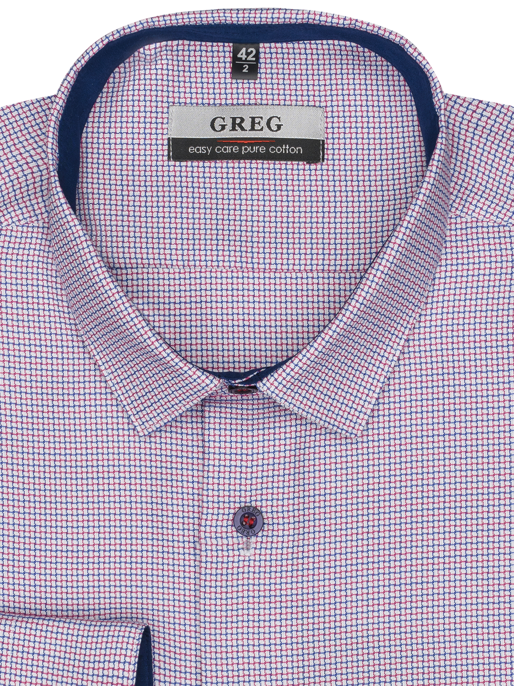 Сорочка мужская длинный рукав GREG 164/131/973/Z/1_GB