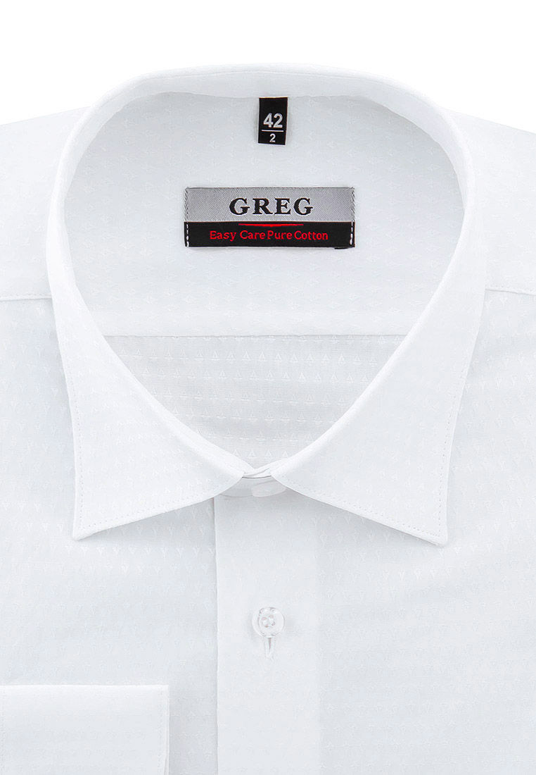 Сорочка мужская длинный рукав GREG 113/391/8285_GB