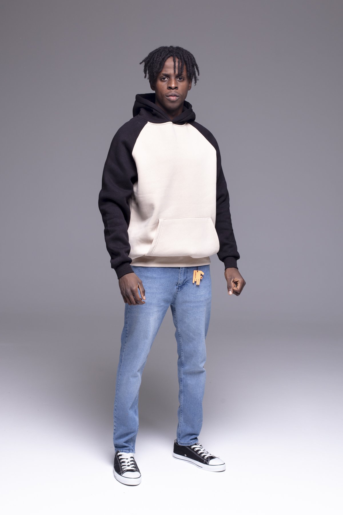 Черное худи