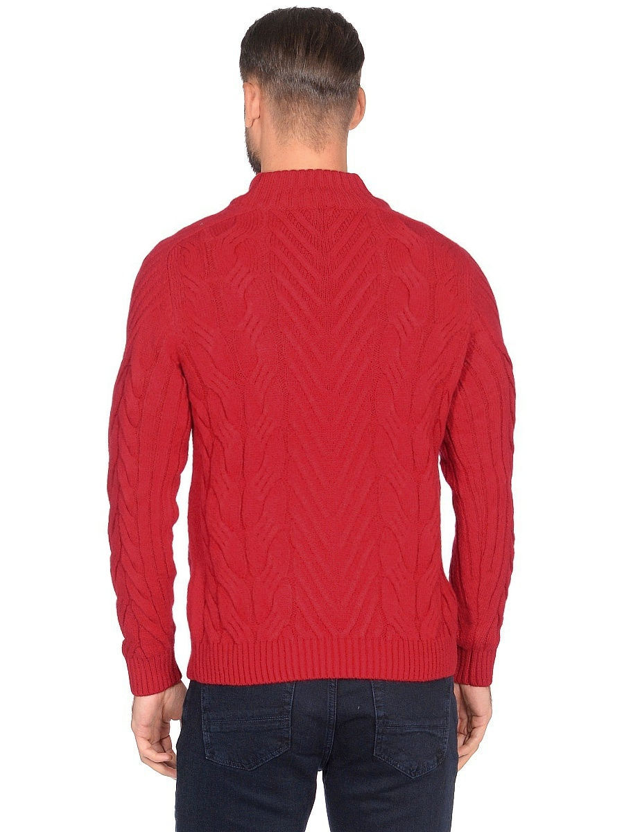Свитер красный