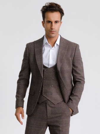 Костюм мужской твидовая ткань