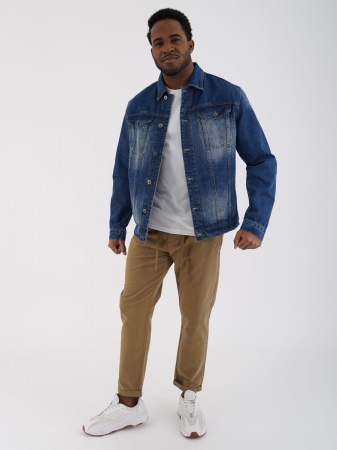Куртка мужская джинсовая QWENTINY 12755492