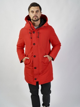 Куртка мужская зимняя красная DSGDONG 9684364