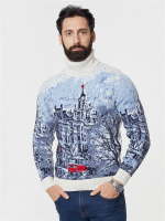 Свитер с московским пейзажем Pulltonic