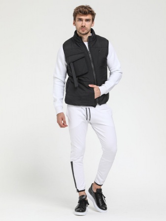  Брюки трикотажные белые