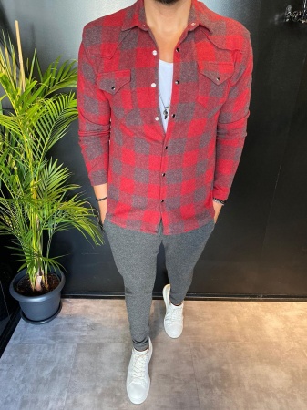 Купить рубашку в клетку