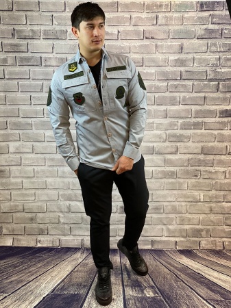 Рубашка милитари мужская