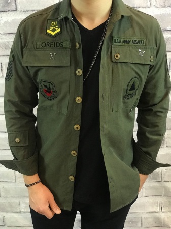 Рубашка милитари