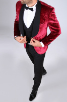 Мужской костюм Kadife Slimfit Damatlik
