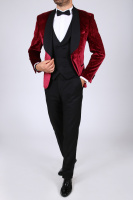 Мужской костюм Kadife Slimfit Damatlik