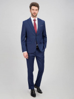 Костюм мужской классический двойка Classic fit с боковыми и нагрудным карманами