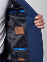 Классический мужской костюм двойка Classic fit синий