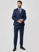 Костюм мужской классический Синий Classic fit 1321* MS VOLANIA LUX