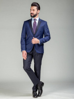 Смокинг синий Slim fit